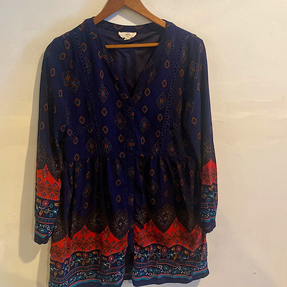 Button up dress
